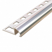 Listwa zakończeniowa ASPRO 10mm aluminiowa surowa dł:2,5m